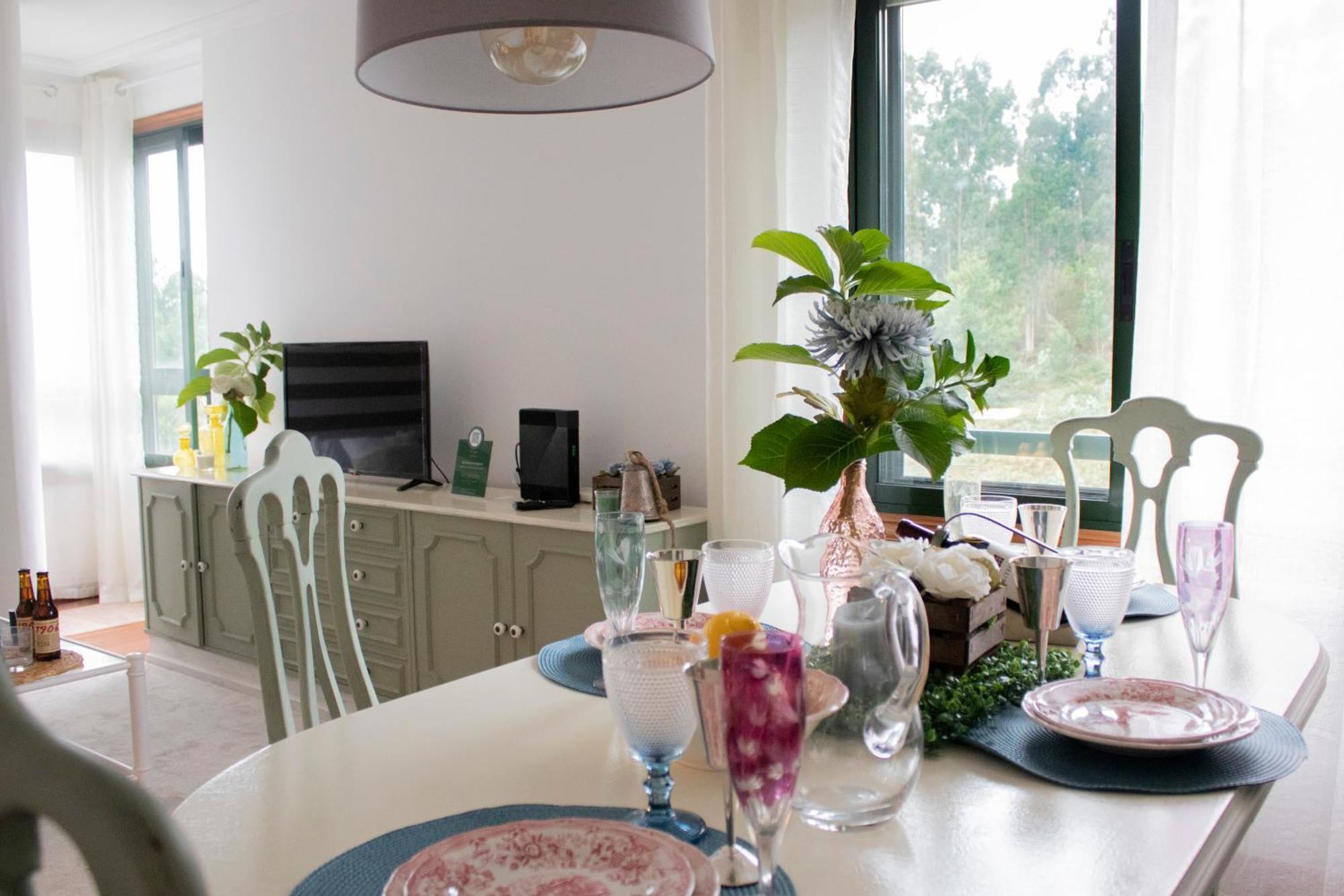 Luxury Singular Apartamento 4 Dormitorios 圣地亚哥－德孔波斯特拉 外观 照片